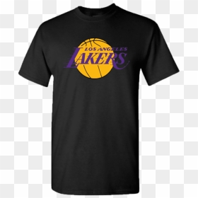 Men"s La Lakers Logo Lebron James Jersey T-shirt - Football Spirit Shirts, HD Png Download - lebron james logo png