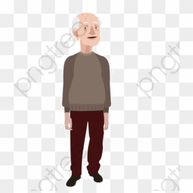 Hand Painted Grandfather - Older Person Icon, HD Png Download - old person png