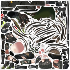Illustration, HD Png Download - m4a1 png
