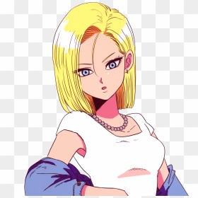 Photos For Free Android 18, Akira Toriyama, Blonde - Android 18 Hd, HD Png Download - android 18 png