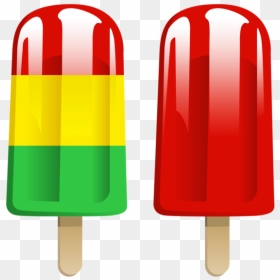Red Clipart Ice Cream - Ice Lollies Clipart Png, Transparent Png - red bar png