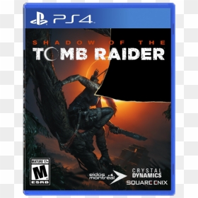 Game Shadow Of The Tomb Raider Ps4, HD Png Download - tomb raider png