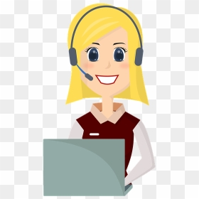 Cartoon, HD Png Download - receptionist png