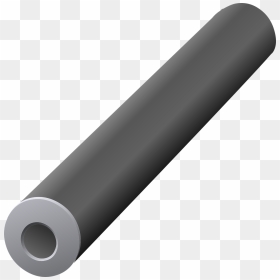 Silencer Clipart, HD Png Download - metal pipe png