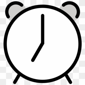 Icon Transparent Alarm Clock Png, Png Download - clock emoji png