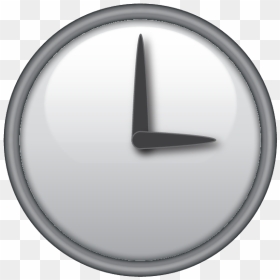 Clock Emoji Png, Transparent Png - clock emoji png