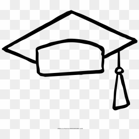 Birrete Página Para Colorear - Graduation Cap Drawing Png, Transparent Png - birrete png