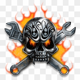 Spiral Direct Skull Blast Mens Hoody Tattoo Fire Skull - Skull Fire Transparent Background, HD Png Download - fire blast png