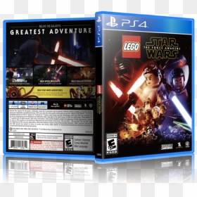Lego Star Wars The Force Awakens Ps4 Cover, HD Png Download - star wars the force awakens png