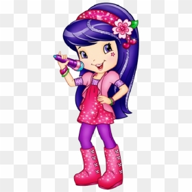 Free Shortcake At Getdrawings - Strawberry Shortcake Cartoon Blueberry, HD Png Download - strawberry shortcake png