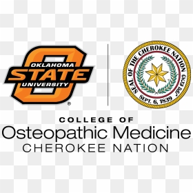 Logo Of Osu And The Cherokee Nation - Osu College Of Osteopathic Medicine Degree, HD Png Download - osu logo png