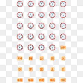 Circle, HD Png Download - clock emoji png