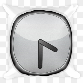Clock Face Four Thirty-just Emoji - Throw Pillow, HD Png Download - clock emoji png