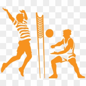 Transparent Volleyball Vector Png - Sand Volleyball Vector, Png Download - hombre png