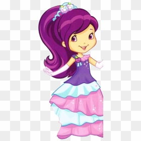 Plum Pudding Strawberry Shortcake Cartoon , Png Download - Strawberry Shortcake Cartoon Plum, Transparent Png - strawberry shortcake png