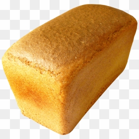 Loaf Of White Bread - Loaf Of Bread No Background, HD Png Download - loaf of bread png