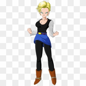 Androids Dragon Ball Number 18, HD Png Download - android 18 png