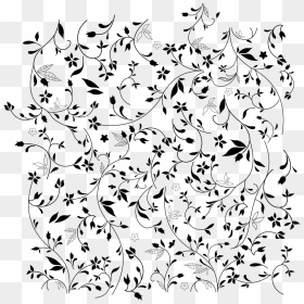 Flower Desktop Wallpaper Clip Art - Transparent Flower Pattern Png, Png Download - flower pattern png