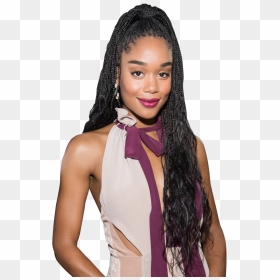 Laura Harrier Nose Job, HD Png Download - claire holt png