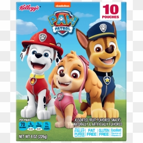 Paw Patrol Fruit Snacks, HD Png Download - paw patrol bone png