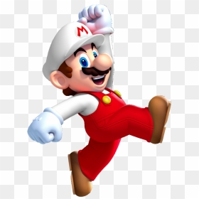 Fire Mario Png , Png Download - Transparent Mario Sunshine Mario, Png Download - mario jumping png