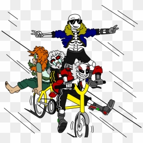 Bike Uf Gang - Illustration, HD Png Download - gang beasts png