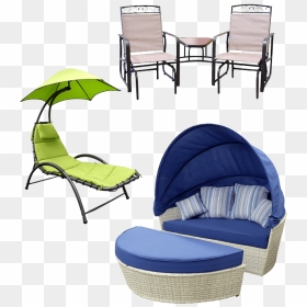 Transparent Outdoor Furniture Png - Garden Furniture, Png Download - office chair png