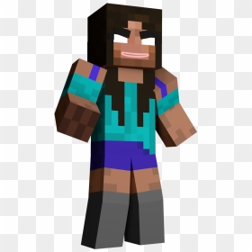 Herobrine Transparent Evil Transparent Stock - Minecraft Herobrine Png, Png Download - herobrine png