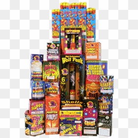 Fireworks Assortment Phantom Fireblast - Playset, HD Png Download - fire blast png