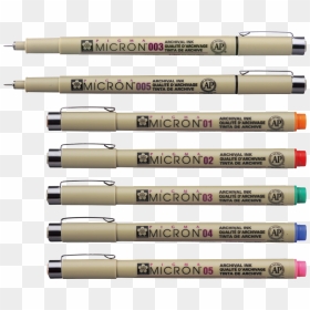 Sakura Pigma Micron 001, HD Png Download - ink pen png