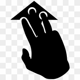 Three Finger Pointing, HD Png Download - pointing png