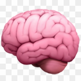 Brain Emoji Png, Transparent Png - think emoji png