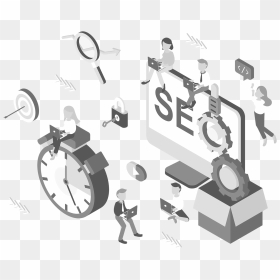Search Engine Optimization, Png Download - Search Engine Optimization, Transparent Png - clock emoji png