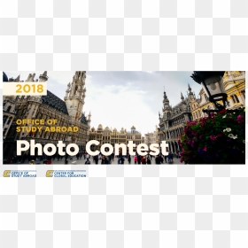 City Scape Of Somewhere In England - Grand Place, HD Png Download - city scape png