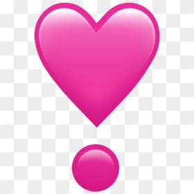Pink Heart Emoji Png - Pink Hearts Png Emoji, Transparent Png - heart emojis png
