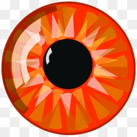 Blue Eye With Eyeliner Clip Art At Clker - Eye Iris Clipart, HD Png Download - eyeballs png