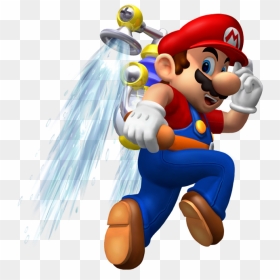 Nintendo Fanon Wiki - Super Mario Sunshine Mario, HD Png Download - mario jumping png