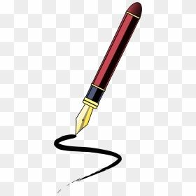 Transparent Spelling Clipart - Ink Pen Clipart, HD Png Download - ink pen png