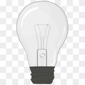 Incandescent Light Bulb, HD Png Download - light bulb idea png