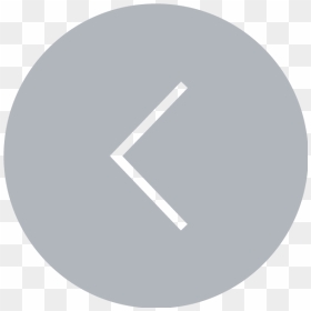 Grey Back Button Png , Png Download - Circle, Transparent Png - back arrow png