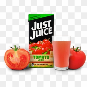 Just Juice Tomato Juice - Tomato Juice Png, Transparent Png - juice box png