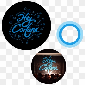 Circle, HD Png Download - cortana png