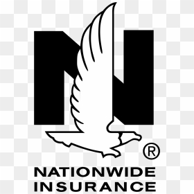 Nationwide Insurance Logo Png Transparent - White Nationwide Logo Vector, Png Download - nationwide logo png