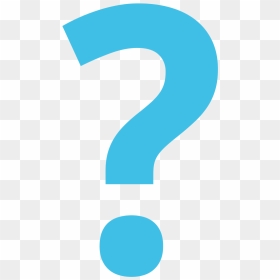 Blue Question Mark Emoji Clipart , Png Download - Blue Question Mark Emoji, Transparent Png - question mark emoji png