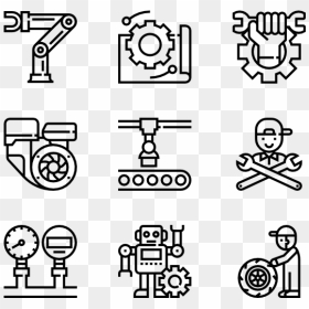 Vector Robotics Robotic Arm - Farm Icons, HD Png Download - robot arm png