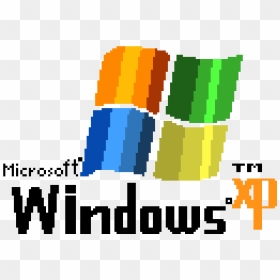 Microsoft Windows Logo Pixel Art, HD Png Download - windows xp logo png