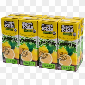 Smart Kids Lemonade Juice Boxes - Carton, HD Png Download - juice box png