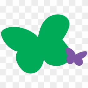2020 Butterflies Green And Purple - Girl Scout Cookie Butterfly, HD Png Download - girl scout png