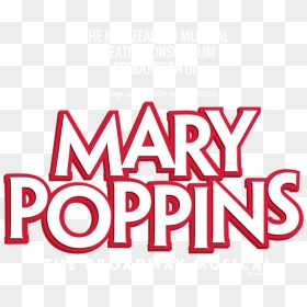 The New Zealand Musical Theatre Consortium Production - Mary Poppins Movie Logo, HD Png Download - mary poppins png