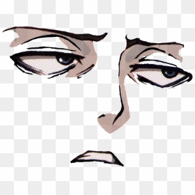 Thumb Image - Anime Face Transparent Background, HD Png Download - tired png